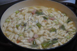 German Knephla Soup - No matter how you spell it, it all ends up the same...GONE!