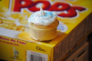 The ice cream cone fit perfectly!