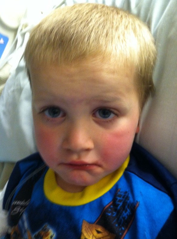 When he gives me this face, he could ask for the world and I would readily give it to him. (As if I wouldn't anyway.)