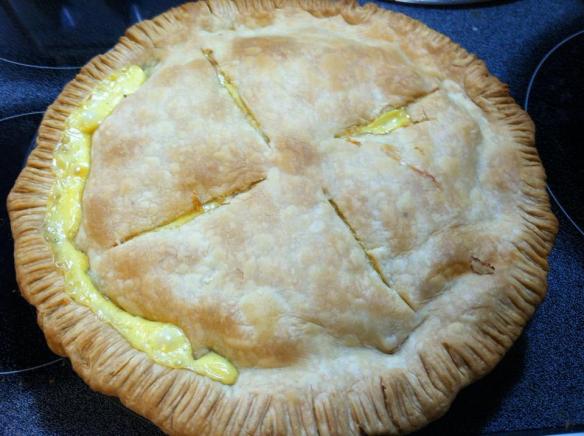 Four and twenty chickens...baked in a pie.